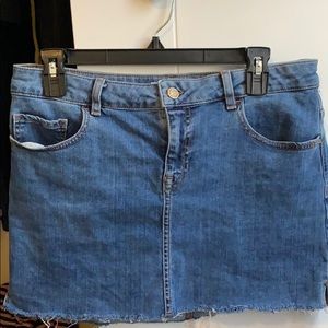 Denim skirt